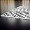 Ekena Millwork Medium Gilcrest Decorative Fretwork Wall Panels in Architectural PVC, 15 3/8"W x 15 3/8"H x 3/8"T WALP16X16GCT - alternate 5